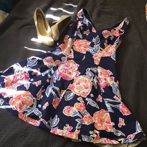 Blue floral Lilly Pulitzer dress